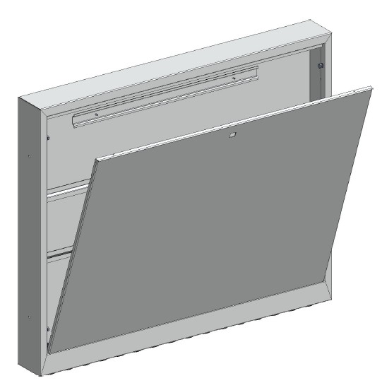1 - Lattialämmitysputket ja -tarvikkeet Jakotukkikaappi PRO G2 850 9-11P 850x700x95mm