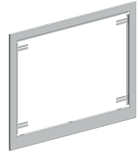 1 - Lattialämmitysputket ja -tarvikkeet Jakotukkikaapin kehys RauHeat PRO G2 850 906x750mm