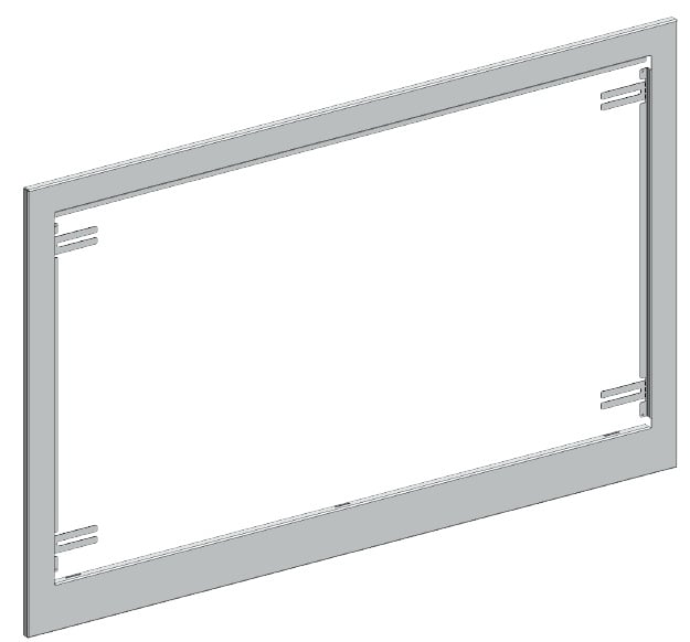 1 - Lattialämmitysputket ja -tarvikkeet Jakotukkikaapin kehys RauHeat PRO G2 1150 1206x750mm