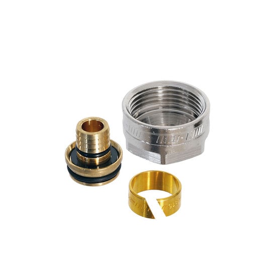 Lattialämmitysputket ja -tarvikkeet Liitinsetti RauHeat FLOW 3/4" x 16x2,0mm MS