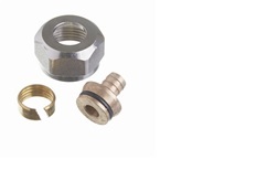 Lattialämmitysputket ja -tarvikkeet Jakotukkiliitin Roth 12mm x 3/4" EURO