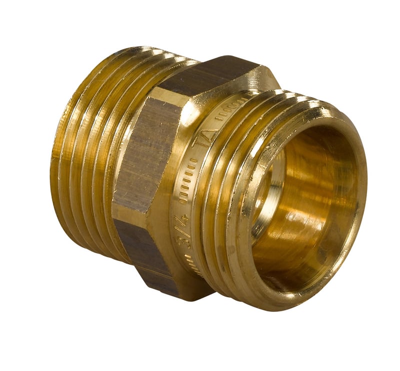 Lattialämmitysputket ja -tarvikkeet Kaksoisnippa Uponor Fit 3/4"x3/4" UK MS Eurokonus