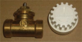 Lattialämmitysputket ja -tarvikkeet Menoventtiili Uponor DN15 RBM 70mm
