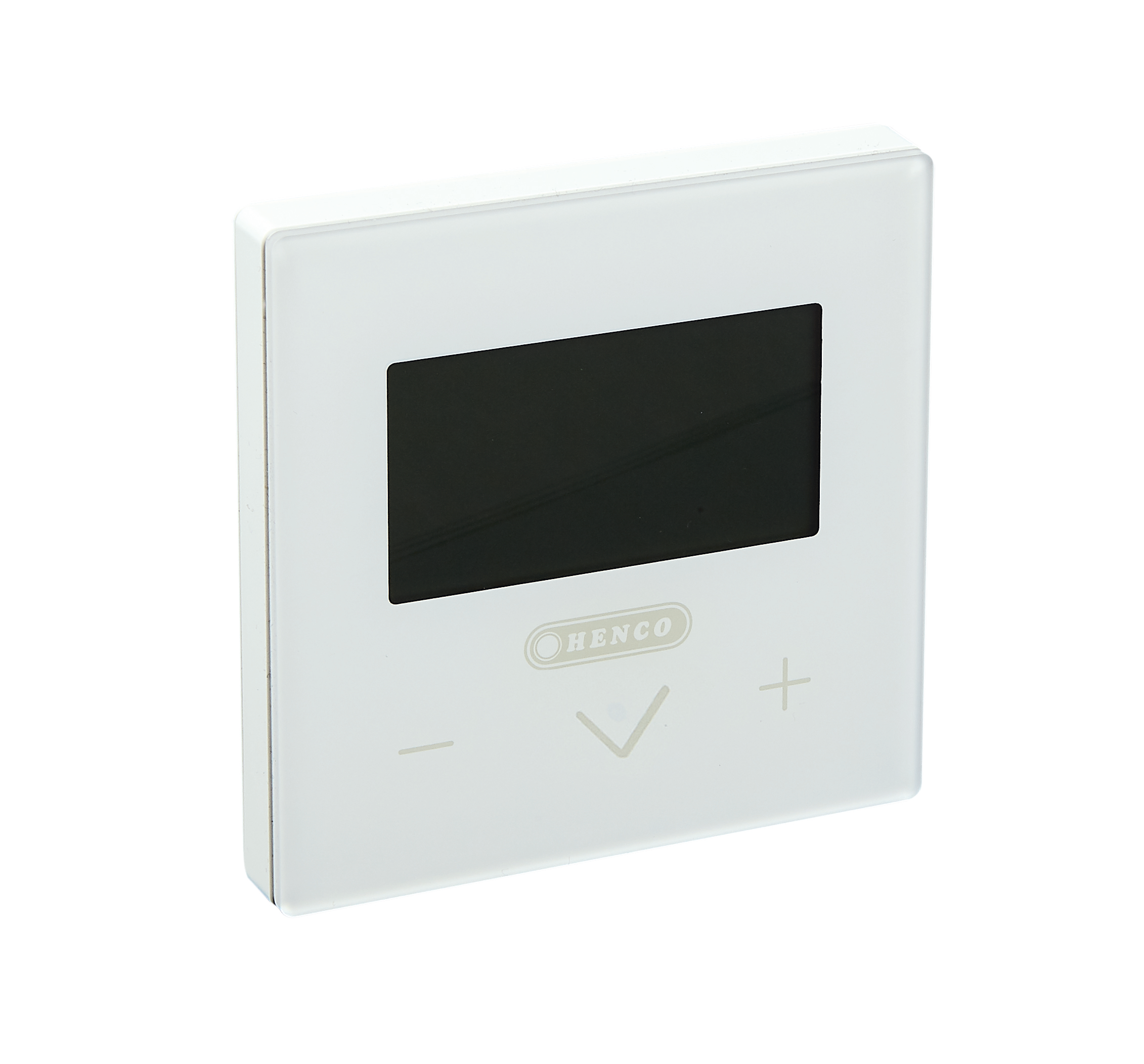 Lattialämmitysputket ja -tarvikkeet Huonetermostaatti Henco 24V digi H+C langallinen 80x80x32mm