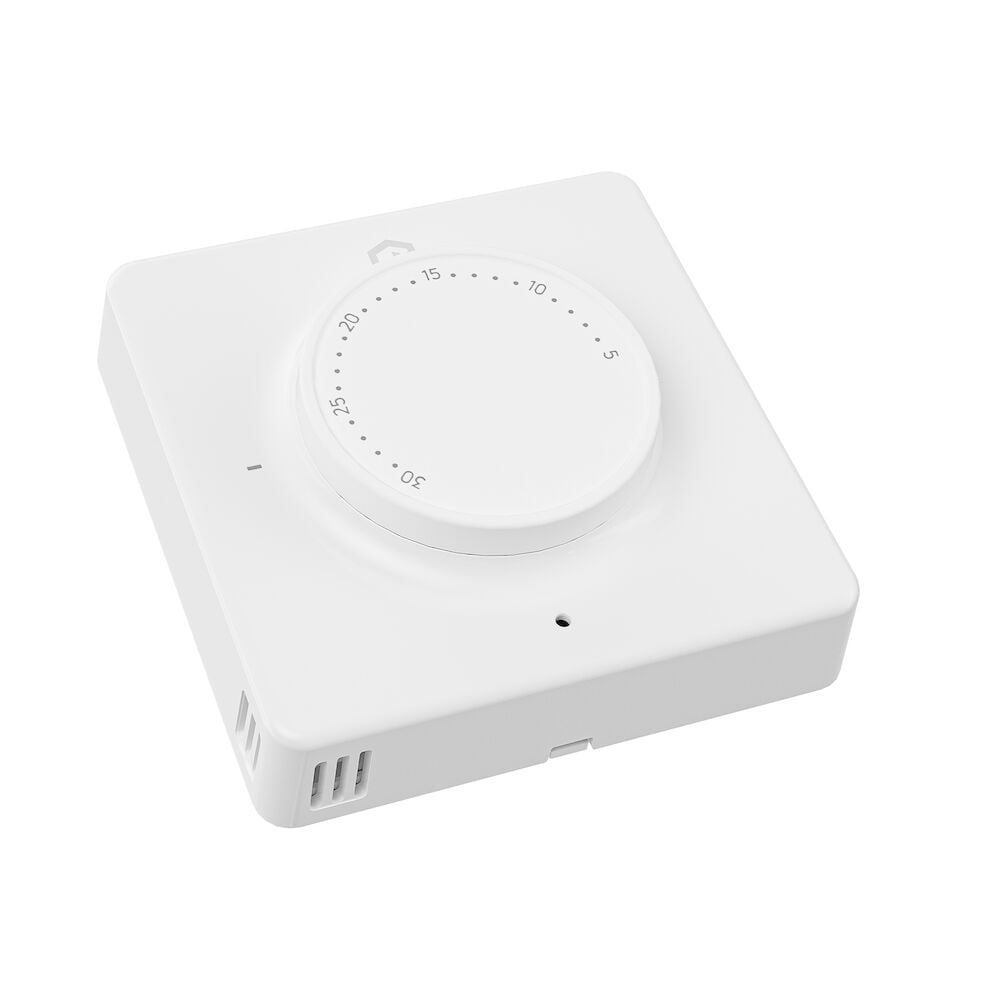 Lattialämmitysputket ja -tarvikkeet Termostaatti Unisenza 230V Analog IP30 82x82x17mm
