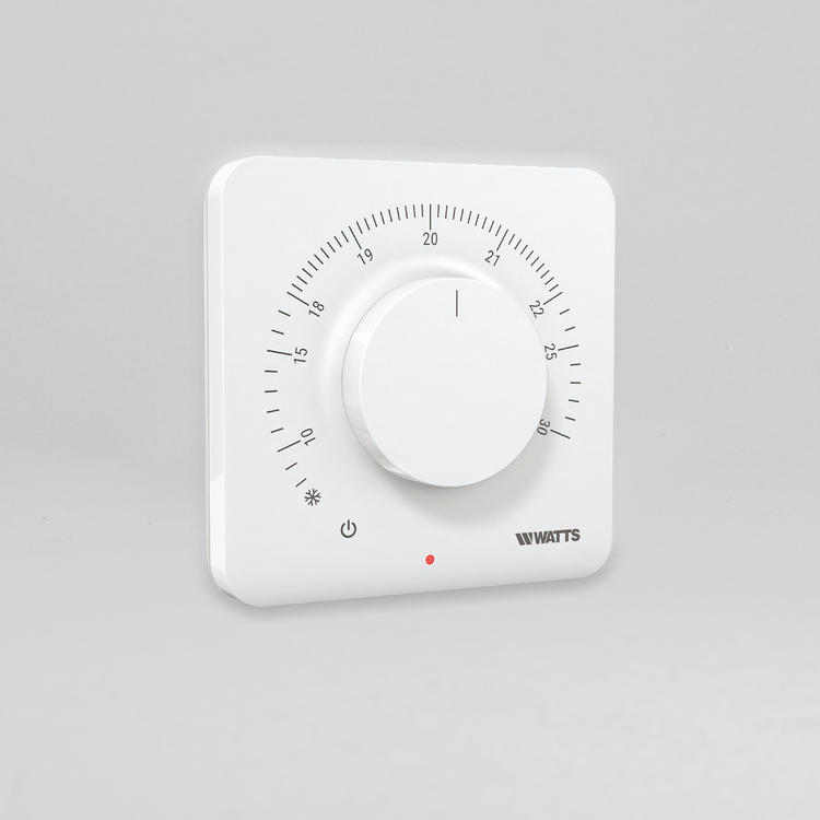 Lattialämmitysputket ja -tarvikkeet Termostaatti Wired 24/230V P-8017 85x85mm