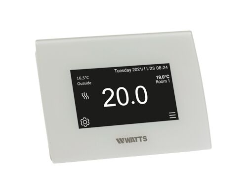 1 - Lattialämmitysputket ja -tarvikkeet Keskusohjain RauHeat P-8630 BT-CT03 WiFi 230V
