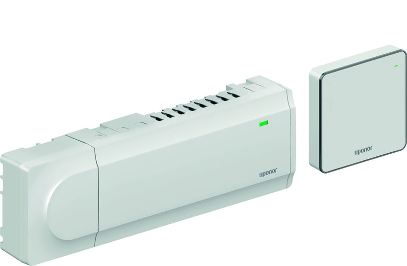 Lattialämmitysputket ja -tarvikkeet Smatrix Wave Pulse keskusyksikkö+web-moduuli X-265+R-208 6X