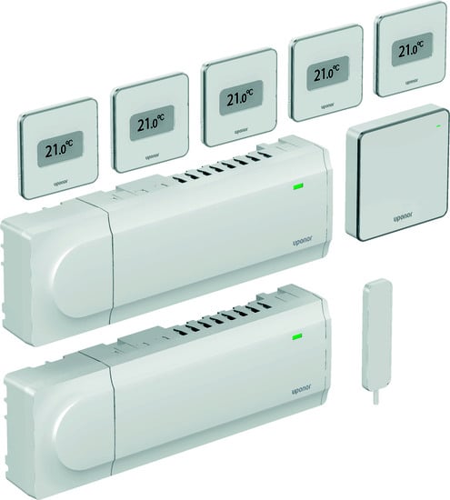 Lattialämmitysputket ja -tarvikkeet Uponor Smatrix Wave Pulse aloituspakkaus L