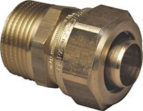1 - Lattialämmitysputket ja -tarvikkeet PEX-ulkokierreliitin FPL-PX 18x2.5-R1" MS PN10