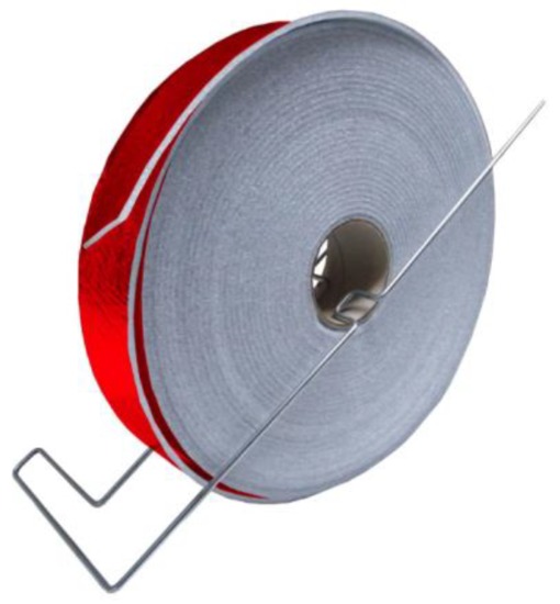 1 - Lattialämmitysputket ja -tarvikkeet PDF eristenauha 4x70mm 25m