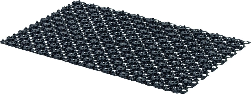 Lattialämmitysputket ja -tarvikkeet Lattialämmityslevy Uponor Minitec 1100x700x12mm 6.2m2