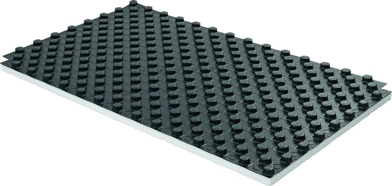 1 - Lattialämmitysputket ja -tarvikkeet Lattialämmityslevy Tecto EPS 30-2mm 14-17mm 1450x850mm
