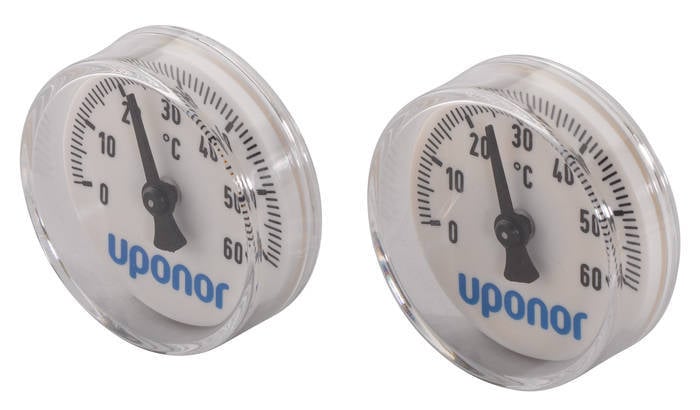 1 - Lattialämmitysputket ja -tarvikkeet Lämpömittaripari Uponor Pro 35x35x40mm