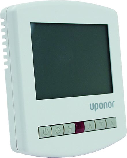 1 - Lattialämmitysputket ja -tarvikkeet Huonetermostaatti Uponor T-26 230V Digit. 85x85x40mm