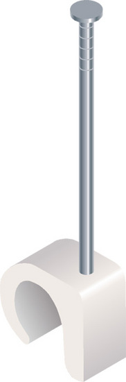 1 - Lattialämmitysputket ja -tarvikkeet Naulakiinnike WehoFloor 17mm 45mm naulalla