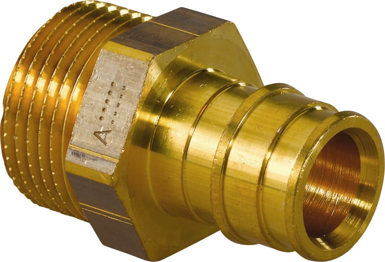 1 - Lattialämmitysputket ja -tarvikkeet Suoraliitin Uponor Q&E 16-1/2" UK MS