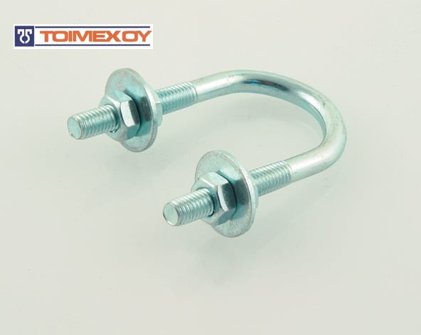 Putken kiinnitys U-sanka PSK 7312 M16 DN150 ZN