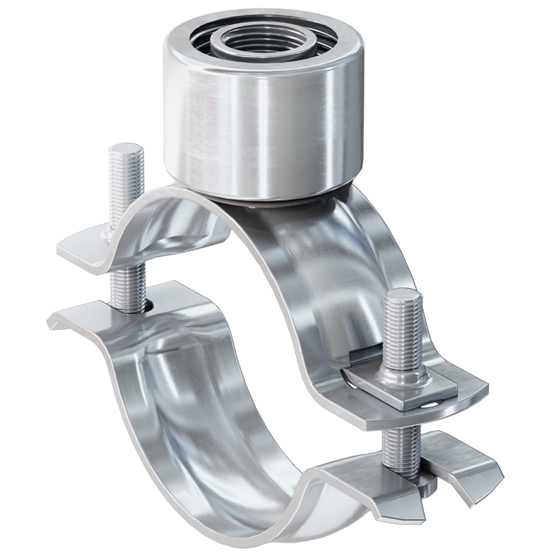 Putken kiinnitys Putkikannake fischer FRSN Triple 48-56mm M8/M10/1/2"