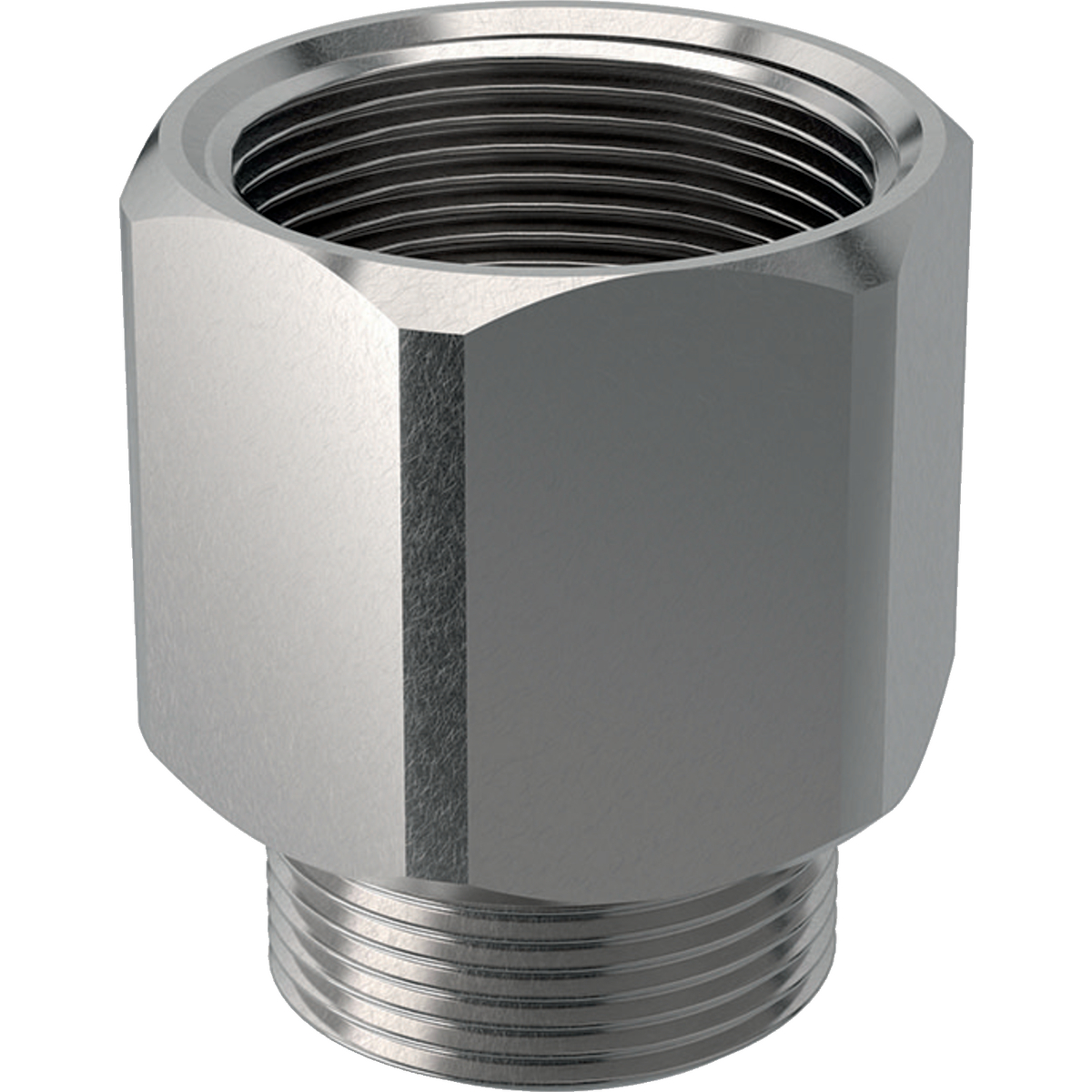 1 - Putken kiinnitys Adapteri Geberit G1" x G3/4"