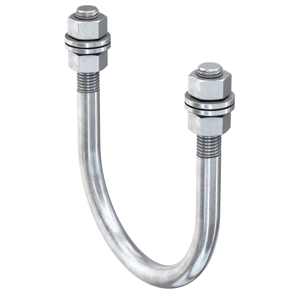 Putken kiinnitys U-pultti raskas fischer FMPSU 65 M12 ZN 50kpl
