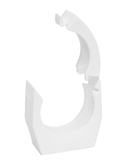 Putken kiinnitys Putkipidin Falu-Vulk 40mm PP valk