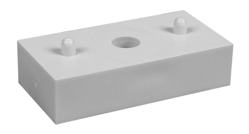 Putken kiinnitys Korotuspala Falu 10mm ABS/PP valkoinen