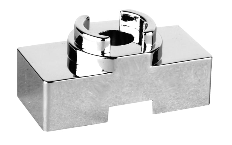 Putken kiinnitys Korotuspala Falu 10x30mm kromi ABS