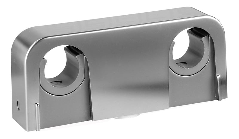 Putken kiinnitys Putkipidin 2-os 16/20mm cc60mm L=90mm PP Mattakromi