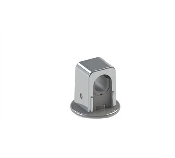 Putken kiinnitys Putkipidin 1-os 10-15mm c/v 22mm liimattava kromi