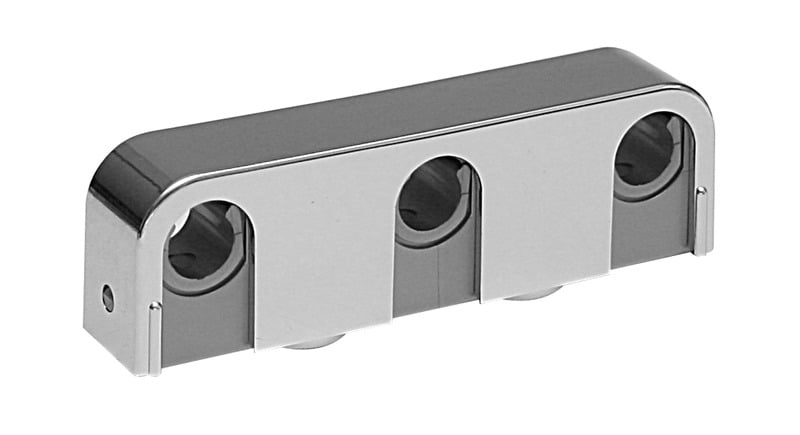 Putken kiinnitys Putkipidin 3-os Falu Snap 12/15mm cc40mm kromi krom