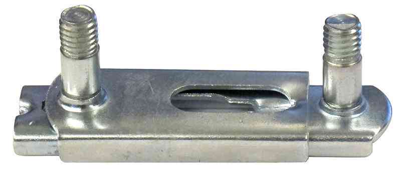 Kiinnitys-, tiivistys- ja merkitsemistarvikkeet Runkolevy säädettävä M8 75/115x25x2mm ZN