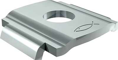 Kiinnitys-, tiivistys- ja merkitsemistarvikkeet Kiinnityslevy fischer HK 31 8.5mm
