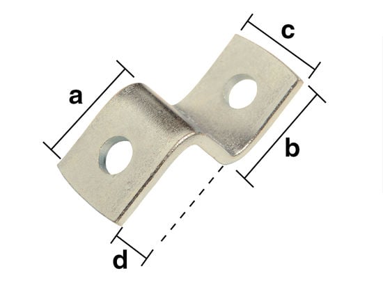 Kiinnitys-, tiivistys- ja merkitsemistarvikkeet Z-rauta sprinkler 4x30 ZNK