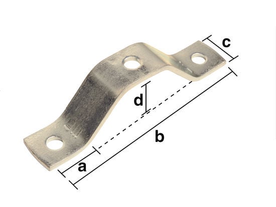 Kiinnitys-, tiivistys- ja merkitsemistarvikkeet V-rauta 6x40mm NO 3 ZN