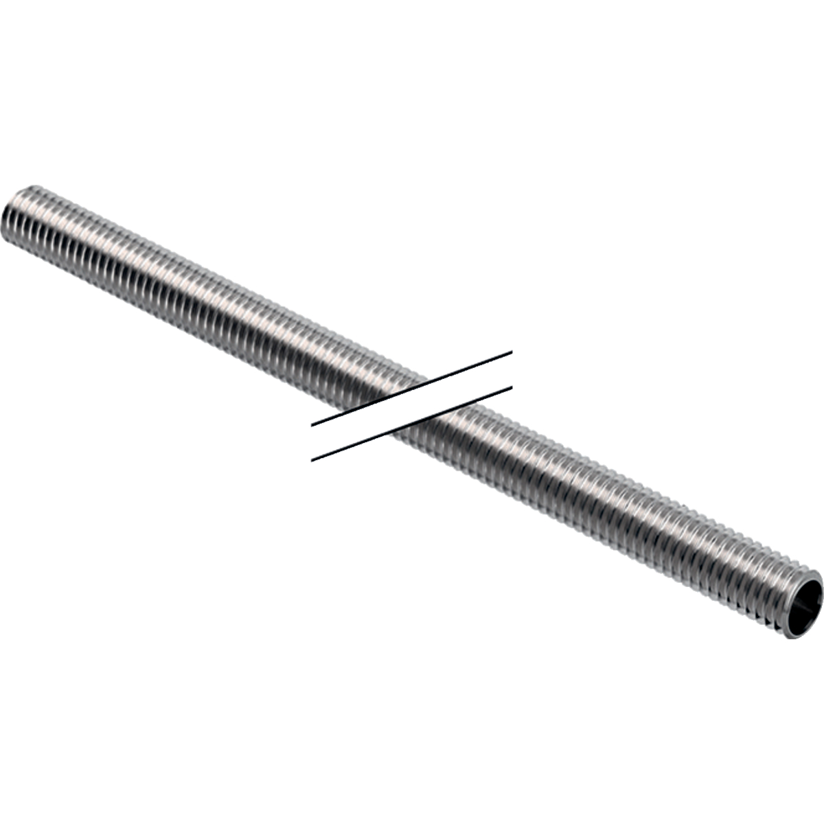 1 - Kiinnitys-, tiivistys- ja merkitsemistarvikkeet Kierreputki Geberit G1 1/2" L=2000mm galvanoitu