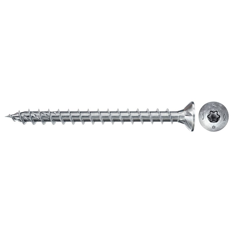 Kiinnitys-, tiivistys- ja merkitsemistarvikkeet Yleisruuvi fischer PowerFast II 4,0x40 200kpl