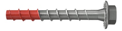 Kiinnitys-, tiivistys- ja merkitsemistarvikkeet Betoniruuvi fischer FBS II 6x50/5 US SW13 HST 100kpl
