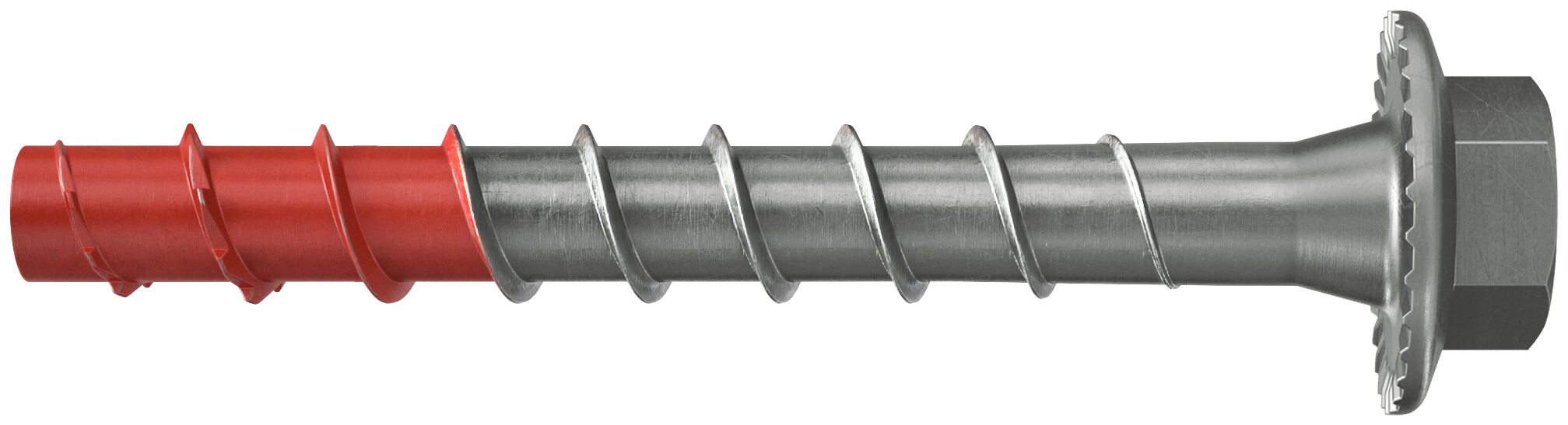 Kiinnitys-, tiivistys- ja merkitsemistarvikkeet Betoniruuvi fischer FBS II 6x50/5 US HST A4 100kpl