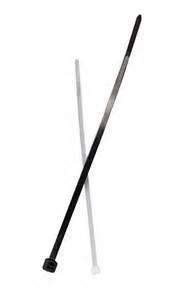 Kiinnitys-, tiivistys- ja merkitsemistarvikkeet Johdinside fischer UBN 7.6x550 UV musta 100kpl