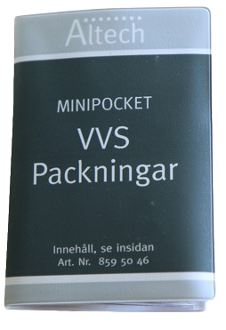 Kiinnitys-, tiivistys- ja merkitsemistarvikkeet Tiivistesarja Altech taskumalli 16 kokoa / 4 materiaalia