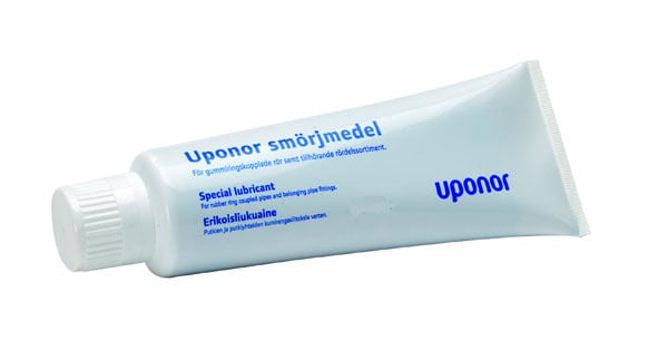 Kiinnitys-, tiivistys- ja merkitsemistarvikkeet Liukuaine Uponor 225g