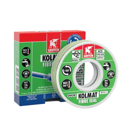 Kiinnitys-, tiivistys- ja merkitsemistarvikkeet Kuitutiiviste Unipak Kolmat Fibre Seal 82x82mm