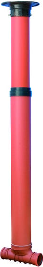 1 - Kaivot ja kaivotarvikkeet Tarkastuskaivopaketti 200/160 PP 2700mm 40t