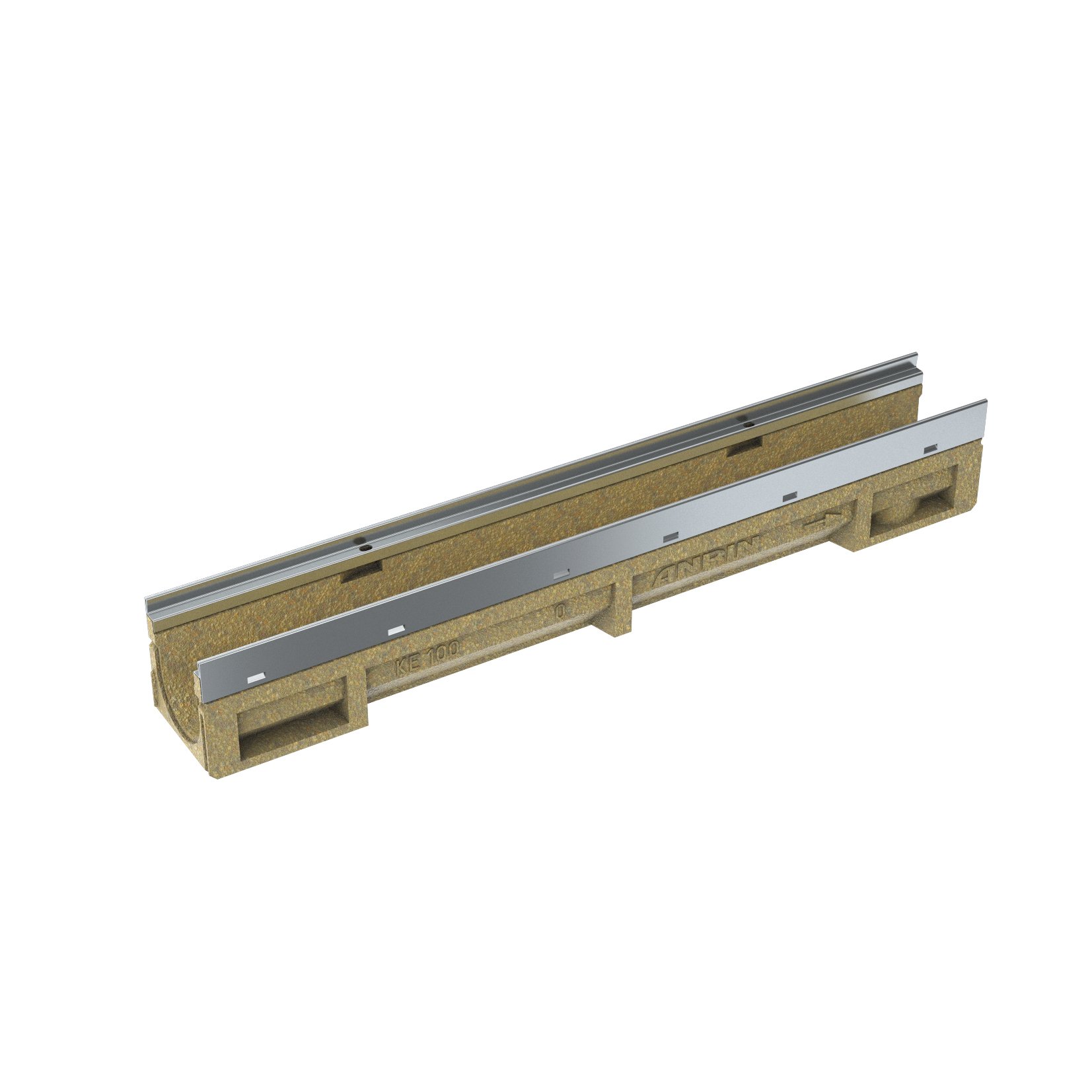 1 - Kaivot ja kaivotarvikkeet Linjakuivatuskouru KE-100 05V 1m 1000x136x175mm