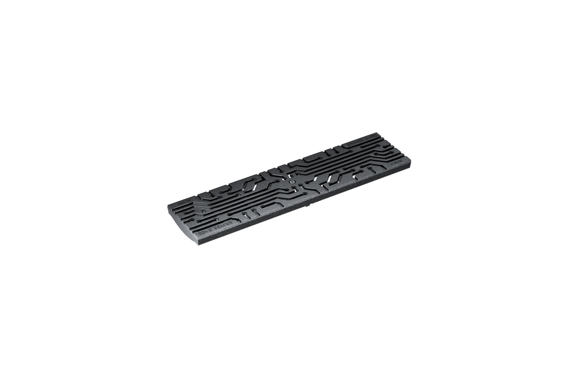 1 - Kaivot ja kaivotarvikkeet Koururitilä KE-100 D400 valurauta 500x123x20mm