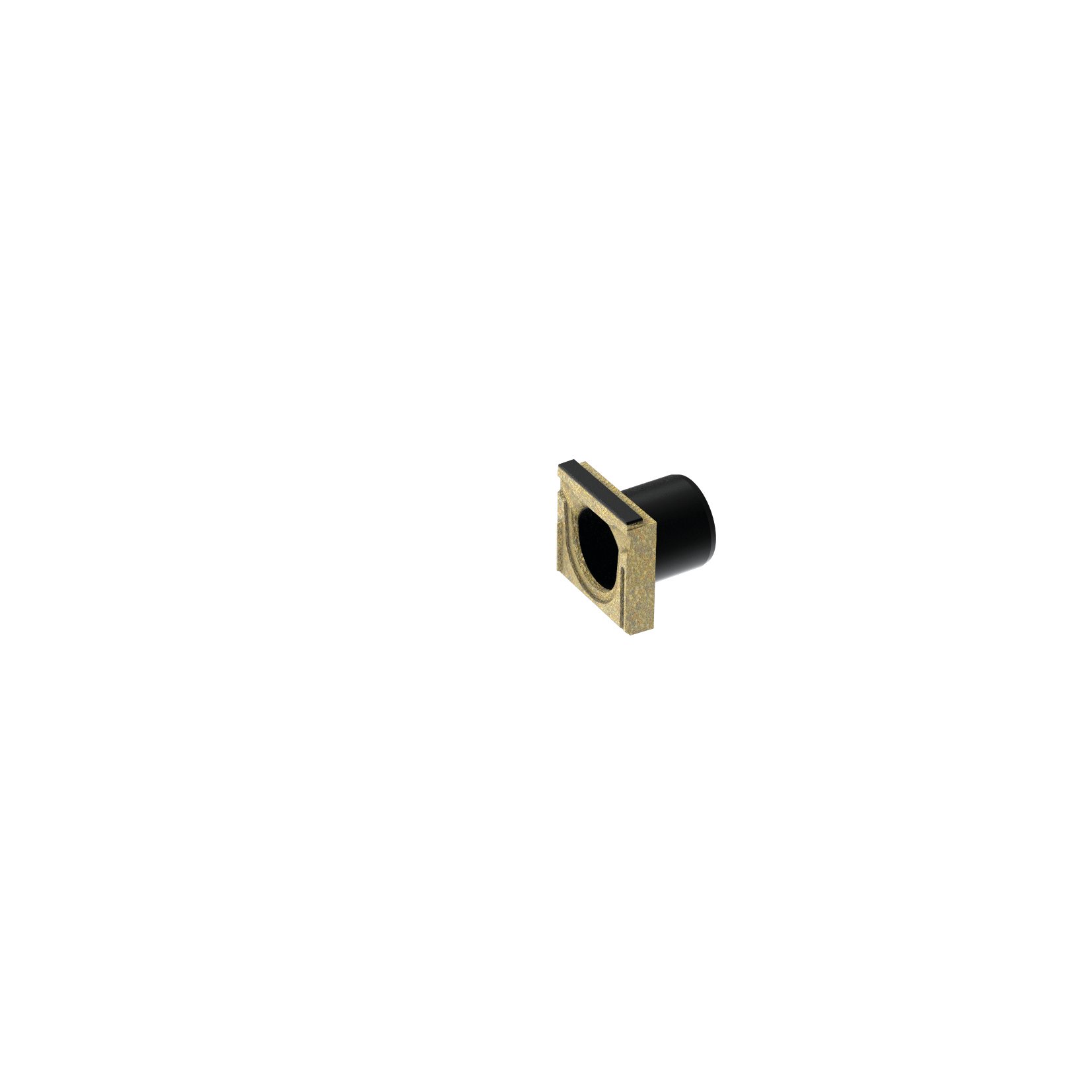 1 - Kaivot ja kaivotarvikkeet Päätypoisto KF-100 DN110 132x147x151mm