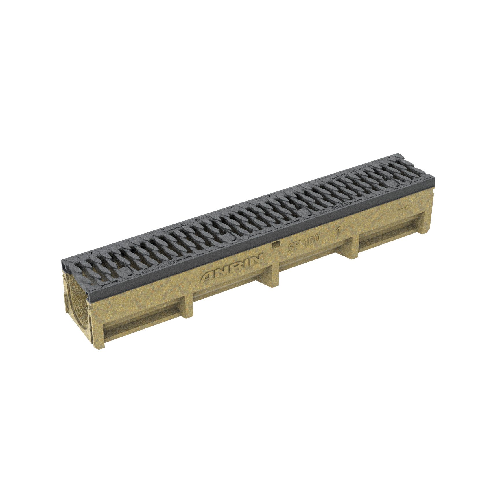 1 - Kaivot ja kaivotarvikkeet Linjakuivatuskouru SF-100 nro 010 1m 164x215mm