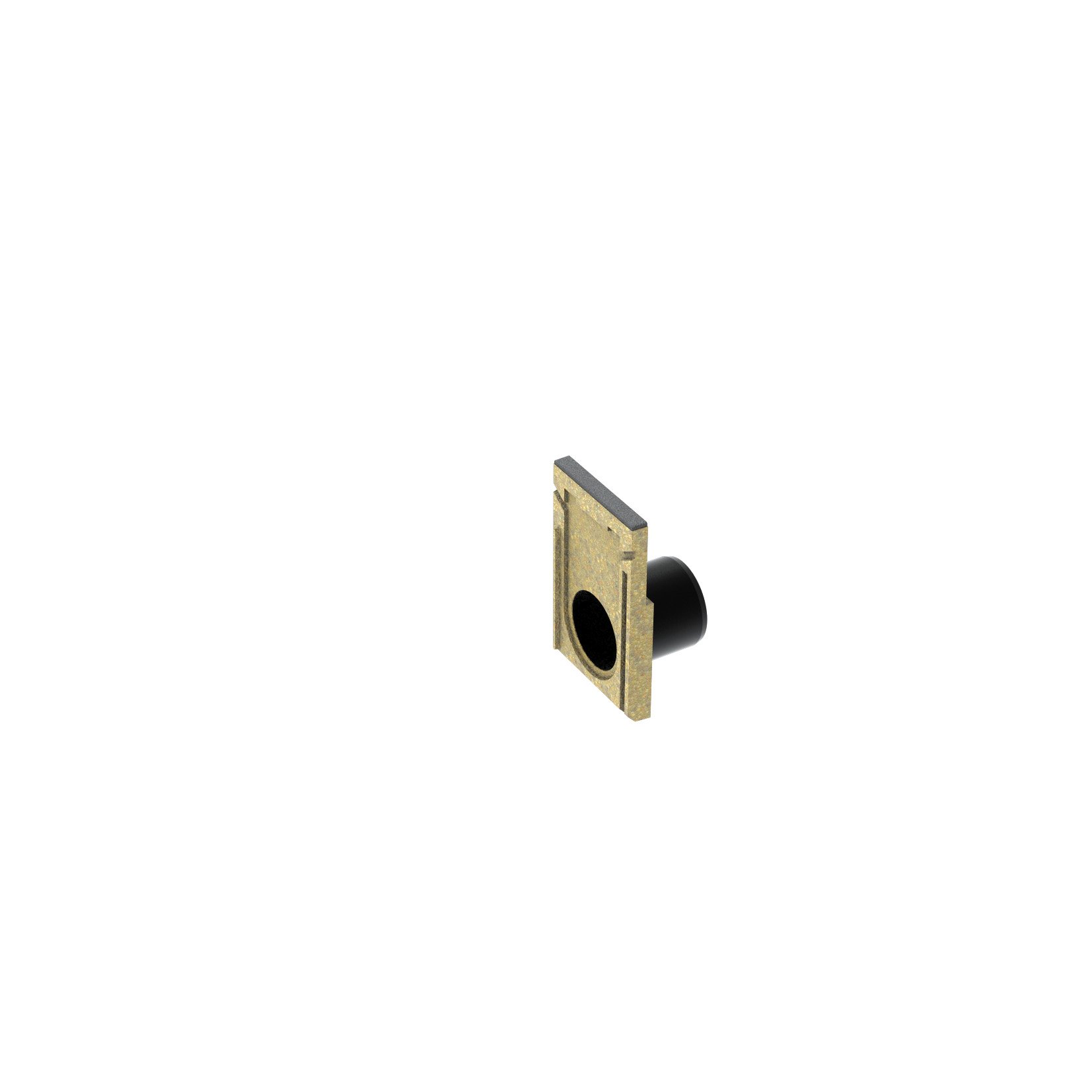 1 - Kaivot ja kaivotarvikkeet Kourun pääty SF-100 DN110 160x165x172mm
