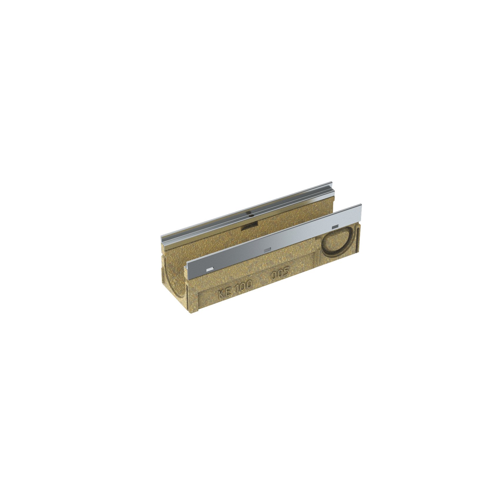 1 - Kaivot ja kaivotarvikkeet Kouru KE-100 nro 055 500x136x175mm
